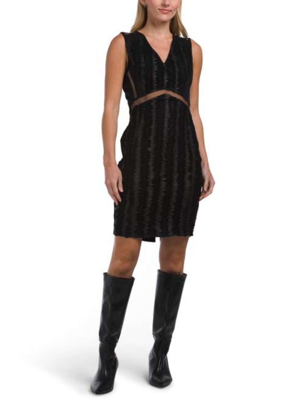 AS BY DF Leather Safe And Sound Mini Dress